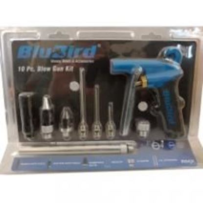 图片 BluBird 10-Pc Air Blow Gun Kit - HF1