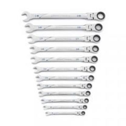 Picture of 120XP Universal Spline Metric XL Ratcheting Wrenches, 12-Piece Set