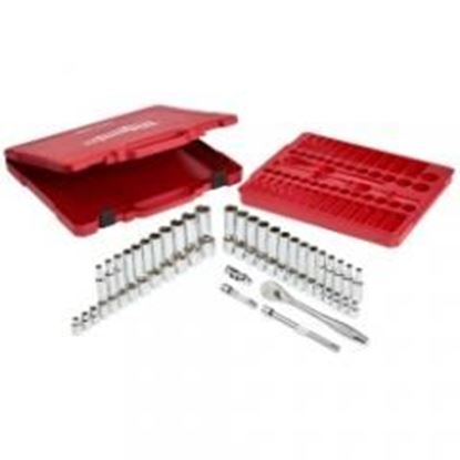 Foto de 3/8 Drive 56 Pc. Ratchet & Socket Set - SAE & Metric