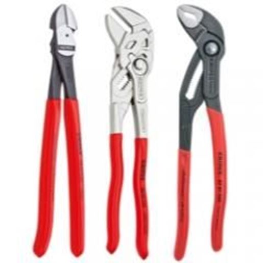 图片 Knipex 3-Piece 10 in. Pliers Set