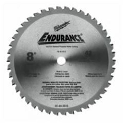 Picture of Milwaukee 8 in. Circular Saw Metal Cutting 42 Teeth Blade MATB