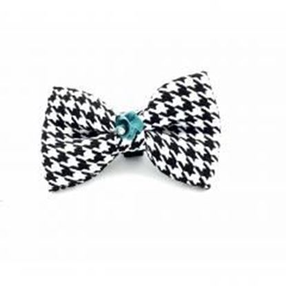 图片 Kerberos pied de poule dog bow tie