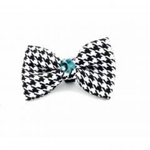 Foto de Kerberos pied de poule dog bow tie