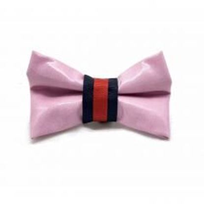 图片 Kitsune shiny pink bow tie