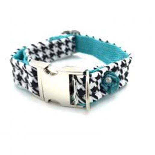 图片 Kerberos pied de poule dog collar