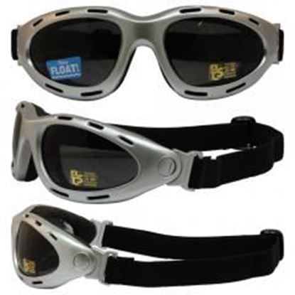 图片 Dyno Value Riding Folding Goggles with Silver Frame and Smoke Lens