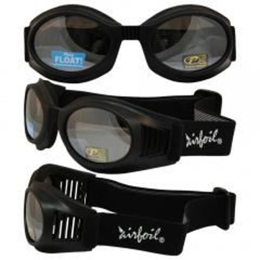 Picture of Airfoil Four Lens Kit Motorcycle Riding Goggles - Smoke, G15 (Grey), Yellow, Rose