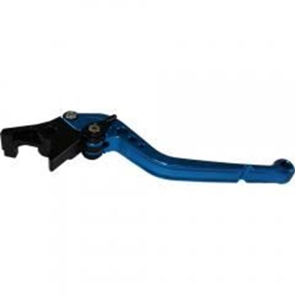 Picture of MotoProducts Blue Brake Lever for Most Current Suzuki, Kawasaki, and Some Yamaha