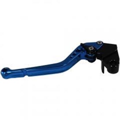 图片 MotoProducts Blue Clutch Lever for Most Kawasaki's 1000CC and Less