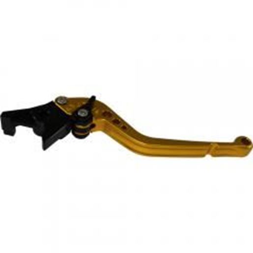 图片 MotoProducts Gold Brake Lever for Most Current Suzuki, Kawasaki, and Some Yamaha