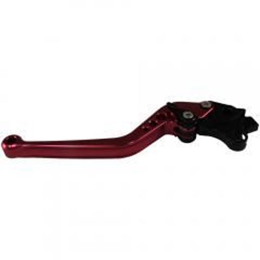 Picture of MotoProducts Red Brake Lever for Most Current Suzuki, Kawasaki, and Some Yamaha