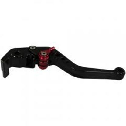 图片 MotoProducts Shorty Black Brake Lever for Aprilia, Ducati and KTM Motorcycles