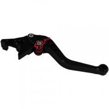 Foto de MotoProducts Shorty Black Brake Lever for Most Current Suzuki, Kawasaki, and Some Yamaha