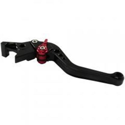 Picture of MotoProducts Shorty Black Brake Lever for CB Series Hondas