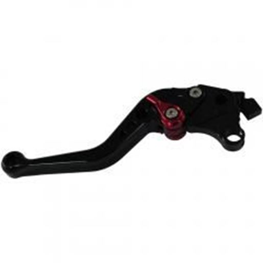 Picture of MotoProducts Shorty Black Clutch Lever for Most 1000CC+ Suzuki Motorcycles