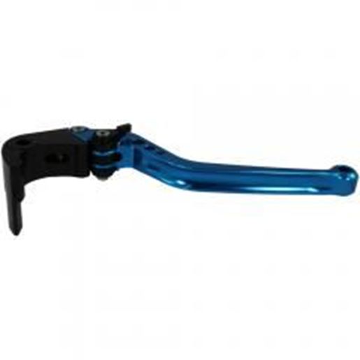 Picture of MotoProducts Shorty Blue Brake Lever for Honda CBR600RR and some Older CBR1000