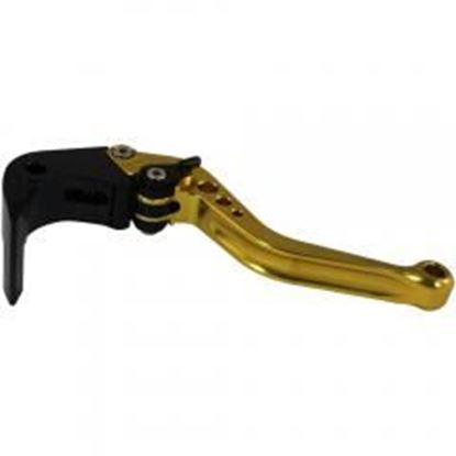 Picture of MotoProducts Shorty Gold Brake Lever for GSXR1000