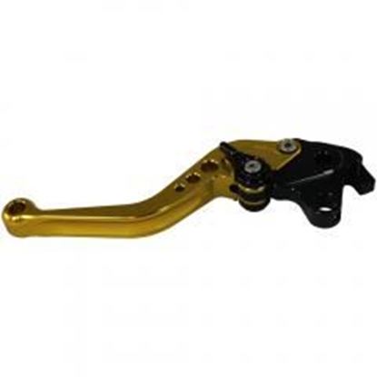 图片 MotoProducts Shorty Gold Clutch Lever for 2004-2007 CBR1000R and 2000-2006 VTR1000