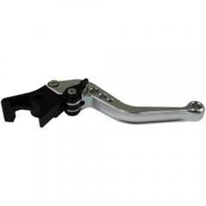 Picture of MotoProducts Shorty Silver Brake Lever for CB Series Hondas