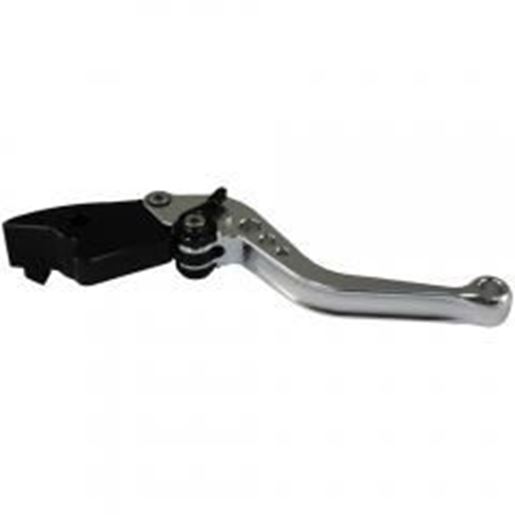 Picture of MotoProducts Shorty Silver Brake Lever for 2003-2006 CBR600RR and 2000-2006 VTR1000