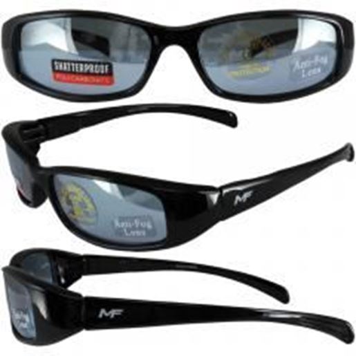 Foto de Bad Attitude Black Frame Blue Lens