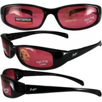 Picture of Bad Attitude Black Frame Red Lens