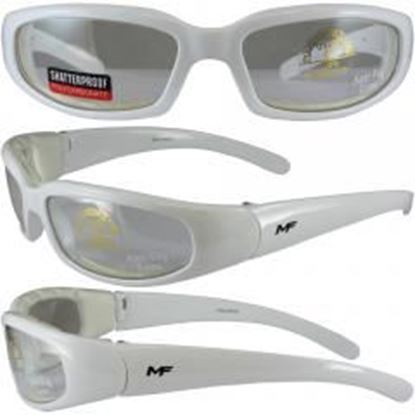 Picture of Chill White Frame Clear Lenses