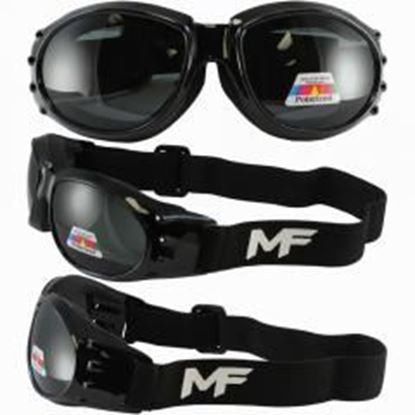 Picture of Vulcan Goggles with Polarized Smoke Lenses