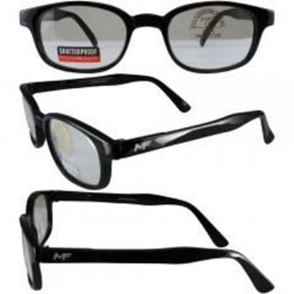 图片 Lockdown Black Frame Clear Lenses