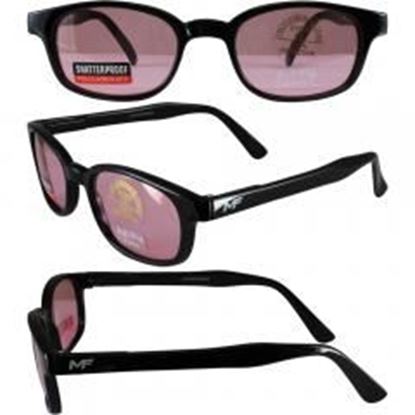 Picture of Lockdown Black Frame Rose Lenses