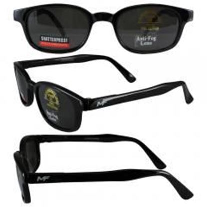 图片 Lockdown Black Frame Smoke Lenses