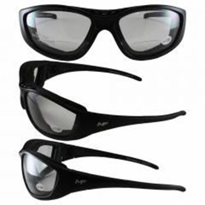 Picture of Patriot Black Frame Clear Lenses 1.5x Glasses/Goggles