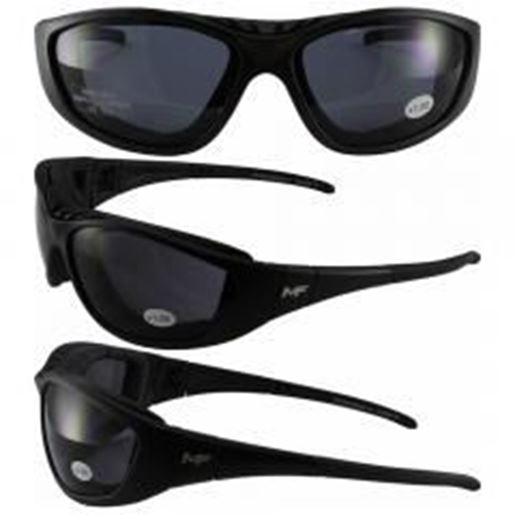 图片 Patriot Black Frame Smoke 1.0x Lenses Glasses/Goggles