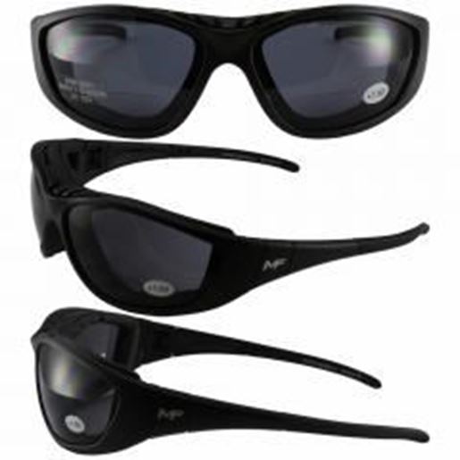 Picture of Patriot Black Frame Smoke1.5x  Lenses Glasses/Goggles