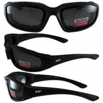 Picture of Payback Black Frame Polarized Smoke Lenses