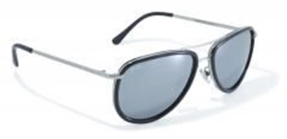 Foto de Black Rimmed Aviator Style Sunglasses by Swag