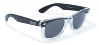 Foto de Classic Wayfarer Look with Beautfiul Clear/Black Flare by Swag