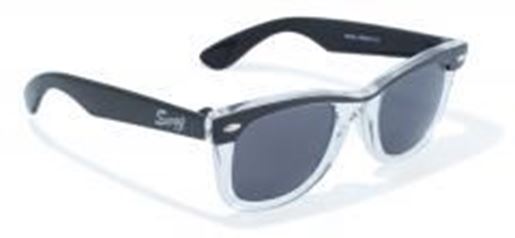 Picture of Classic Wayfarer Look with Beautfiul Clear/Black Flare by Swag