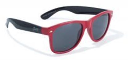 图片 Classic Wayfarer Look with Red and Black Frame by Swag