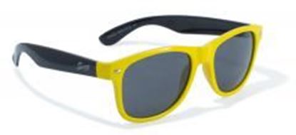 图片 Classic Wayfarer Look with Yellow and Black Frame by Swag