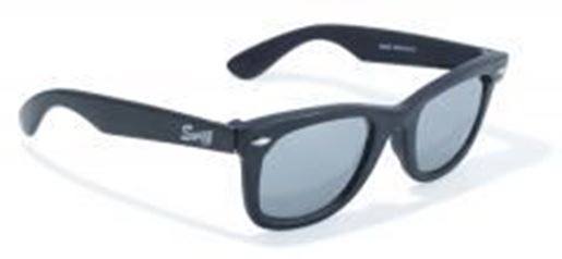 Picture of Classic Wayfarer Look by Swag with Clear Mirror Lenses