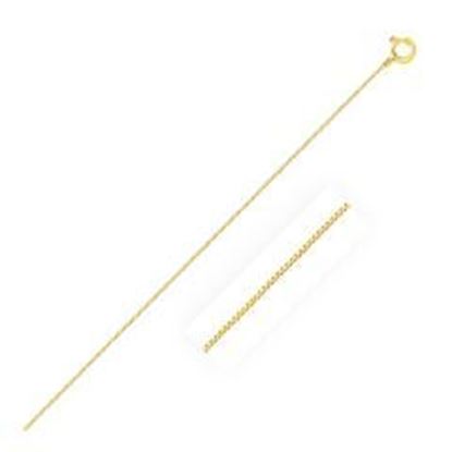 Picture of 14k Yellow Gold Classic Box Chain 0.45mm: 16 inches