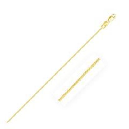 Picture of 10k Yellow Gold Gourmette Chain 1.0mm: 16 inches