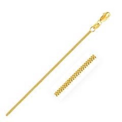 Picture of 14k Yellow Gold Milano Chain 1.1mm: 16 inches