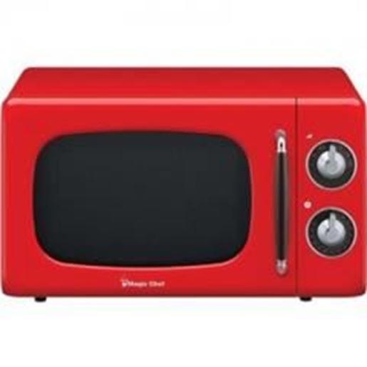 Image sur 0.7 cf 700W Microwave Oven Red