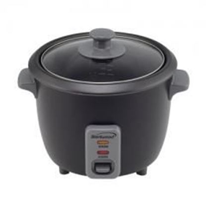 Picture of 8 Cup Cooked Rice Cooker Black