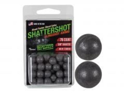 Picture of Dust Devil ShatterShot&#8482; Sling Shot Ammo, 3/8, 39gr, 75ct