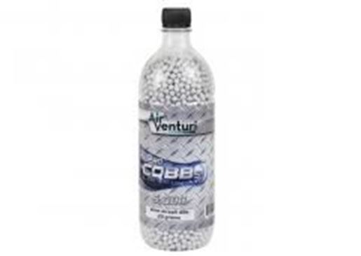 Picture of Air Venturi Pro CQBBs 6mm airsoft BBs, 0.20g, 5,000 rds, white