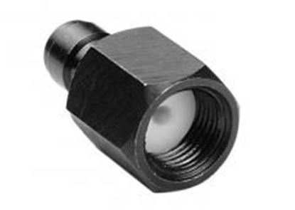 Picture of Air Venturi Male Quick-Disconnect, 1/8 BSPP Female Threads, Steel, Rated to 5000 PSI, Incl. Delrin Seal