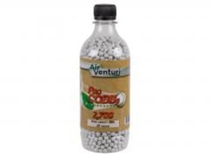 Picture of Air Venturi CQBBs 6mm biodegradable airsoft BBs, 0.25g, 2700 rds, white